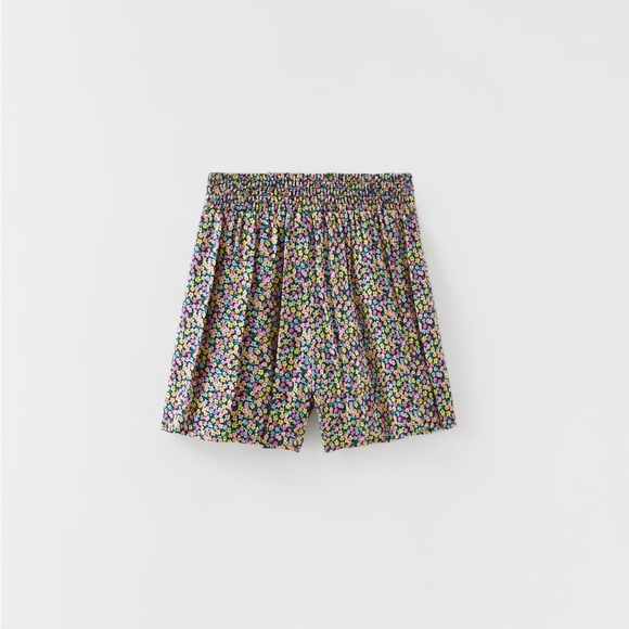 NWT Zara 9Y panel floral skort - Picture 2 of 3